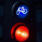 znak za bicikliste na semaforu